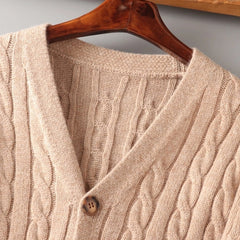 Taehyung Twist Knit Cardigan