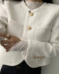 Lisa Tweed Blazer Jacket