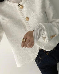 Lisa Tweed Blazer Jacket