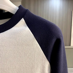 Karina Navy Raglan T-Shirt