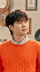Suga Tangerine Knot-Pattern Sweater