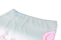 Hyein Pink-Green Tie-Dye Skirt