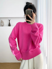 Jimin Blush Basic Sweater
