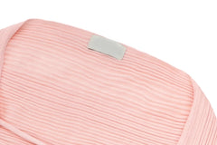 Wonyoung Pink Cropped Open Cardigan