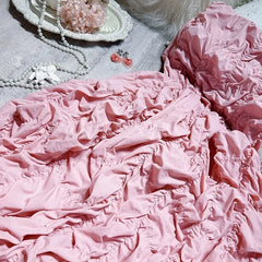 Asa Crumpled Puffy Dress
