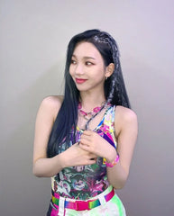 Karina Pink Hearts Chain