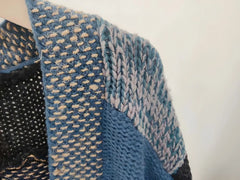 RM Patchwork Long Cardigan