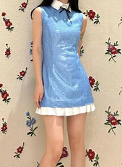 Rami Sequin Embellished Dress