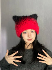 Eunchae Gradient Cat Hat