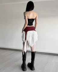 Jennie Lace Layered Skirt