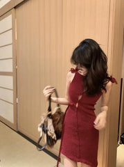 Kyujin Asymmetrical Cut-Out Dress