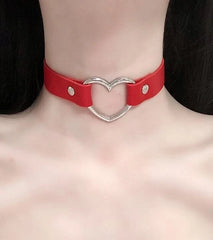 Ruka Heart Choker Necklace