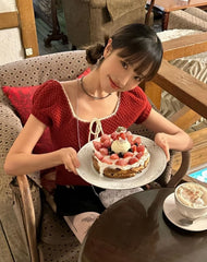 Eunchae Tie-Front Knit Top