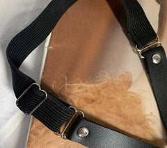 Rosé Leather Thigh Harness