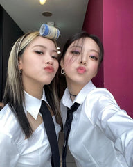 Ryujin White Cut-Out Top
