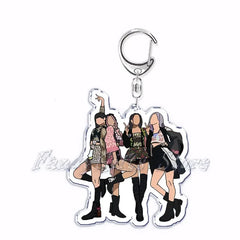 BLACKPINK Premium K-Pop Girls Band Keychain