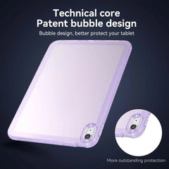 Clear Back Color Bumper iPad Case
