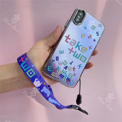 V Layover Signature Lanyard