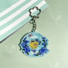 MuseIndigo Signature Keychain