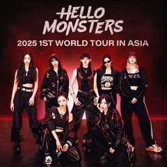 BABYMONSTER “HELLO MONSTERS” Crop Graphic Tee
