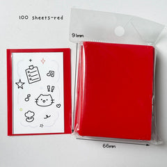 Holo Macaron Card Sleeves