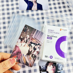 Premium K-Pop Idol Photo Card Sleeves