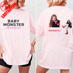 BABYMONSTER Double-Sided Graphic Tee
