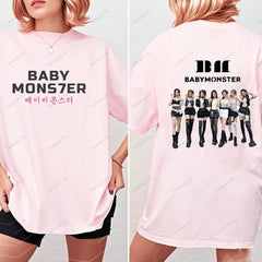 BABYMONSTER Double-Sided Graphic Tee