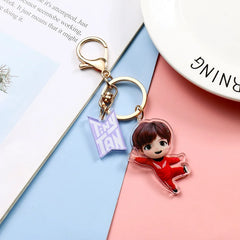 BTS Inspired K-Pop Acrylic Keychain