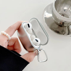 Silver Metal AirPods Case