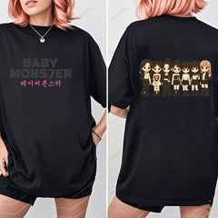 BABYMONSTER Double-Sided Graphic Tee
