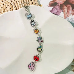 BT21™ Anime Acrylic Keychain Cartoon Character Edition