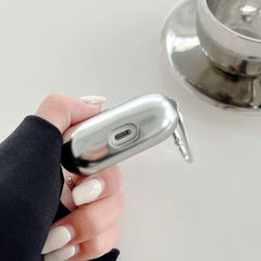 Silver Metal AirPods Case