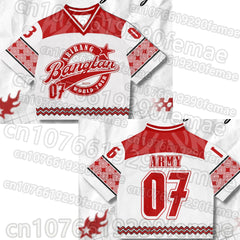 Premium K-Pop Inspired Jersey Tee