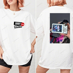 BABYMONSTER Double-Sided Graphic Tee