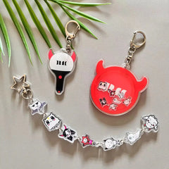 MonsterGlow™ Shaking Lightstick Keyring