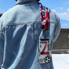 Golden Stars Phone Lanyard