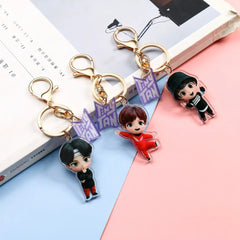 BTS Inspired K-Pop Acrylic Keychain