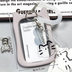 Cat Ears Kpop Photocard Holder