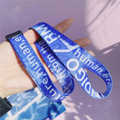V Layover Signature Lanyard