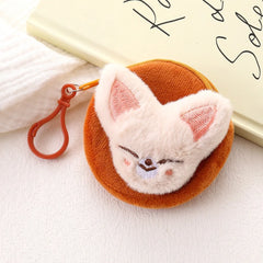 SKZoo™ Mini Plush Coin Bag Yellow Chicken Puppy Earphone Storage Bag