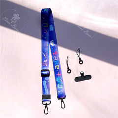 Golden Stars Phone Lanyard