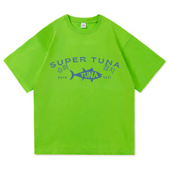 SuperTuna™ Retro Kawaii Cotton T-Shirt Harajuku Style
