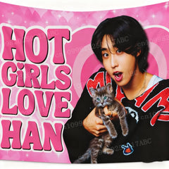 Han Jisung K-Pop Idol Tapestry
