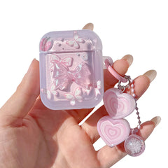 Crystal Butterfly Pink AirPods Case