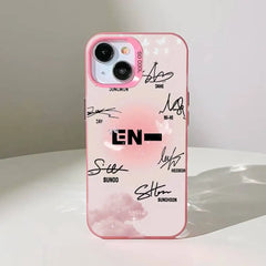 HEESEUNG Laser Silver Phone Case