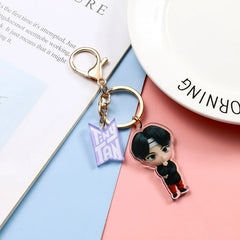 BTS Inspired K-Pop Acrylic Keychain