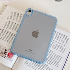 Clear Back Color Bumper iPad Case