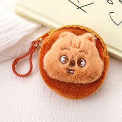 SKZoo™ Mini Plush Coin Bag Yellow Chicken Puppy Earphone Storage Bag