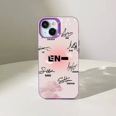 HEESEUNG Laser Silver Phone Case